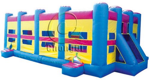 inflatable soap soccer field
